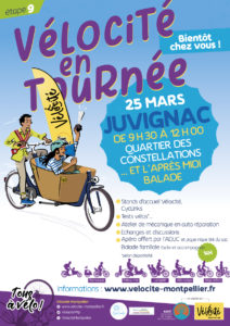 Vélocité en tournée à Juvignac