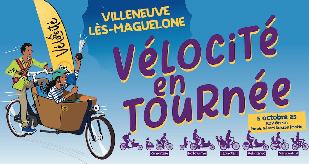 Vélocité en tournée à Villeneuve lès Maguelone