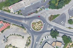 Rond-point routier