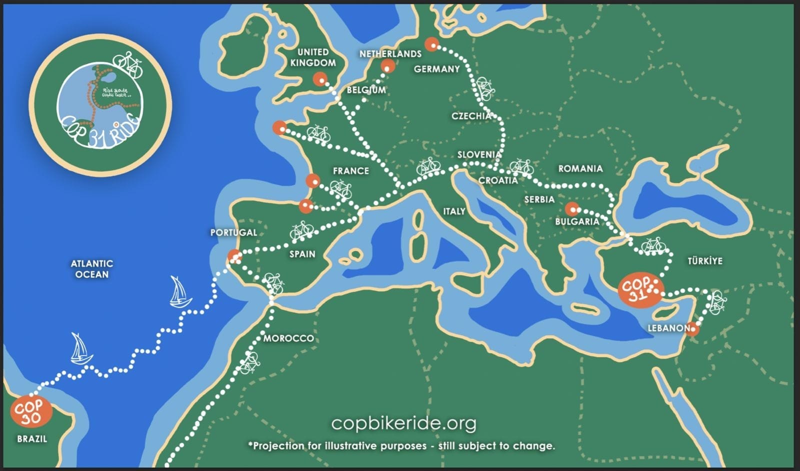 COP31 Bike Ride