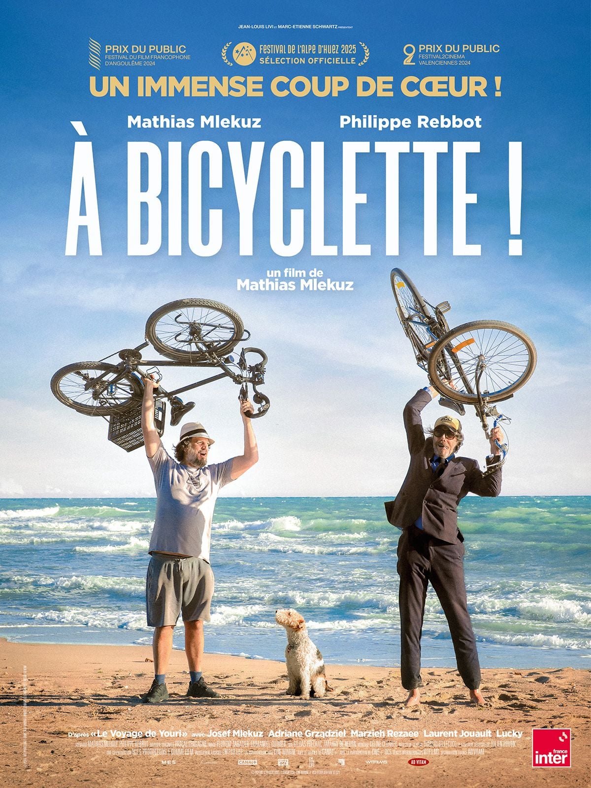 Film "A bicyclette"; lieu: Pathé Odysseum